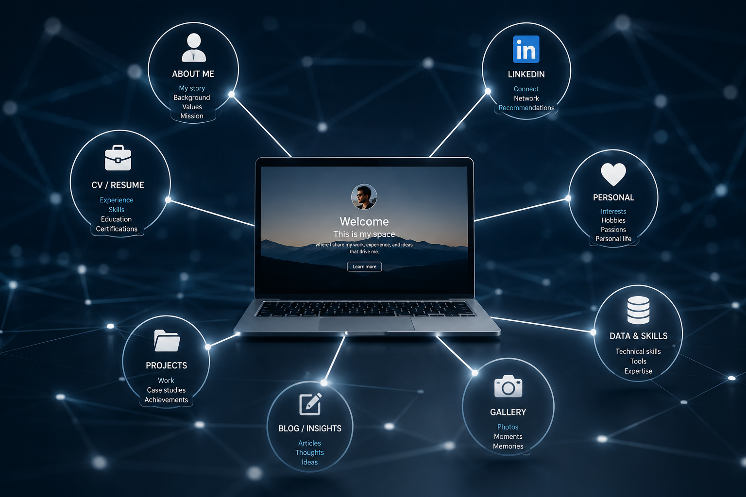 This Personal Profile Portfolio Website